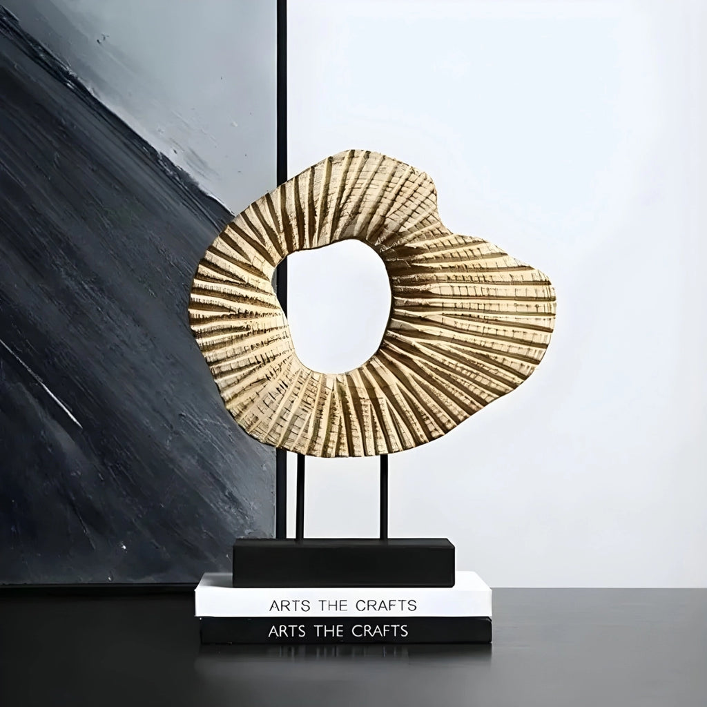 Artisanal Wooden Sculpture | Handcrafted Décor | Home Accent