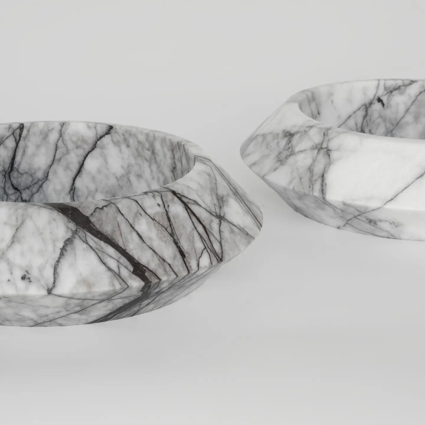 White Lilac Eclipse Bowl