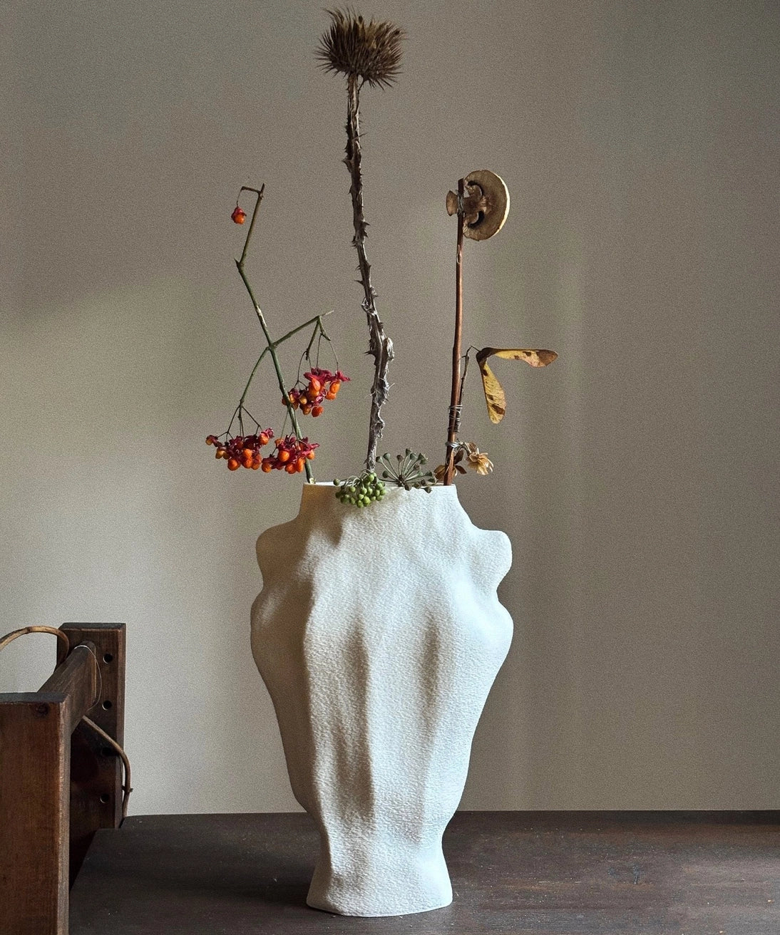 Amta | 3D-Printed Vase | Sandstone