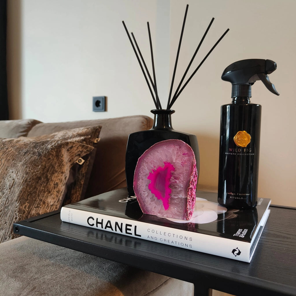 Agate Tea Light Holder - Dyed