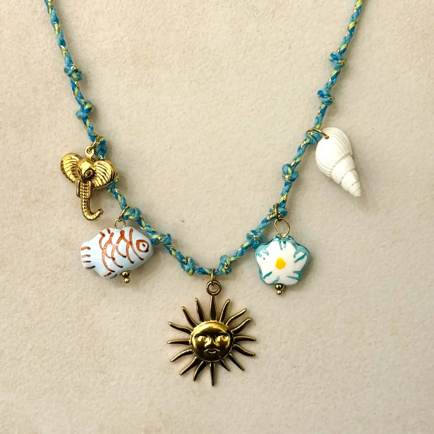 Cala Serena Charms Verano Collar