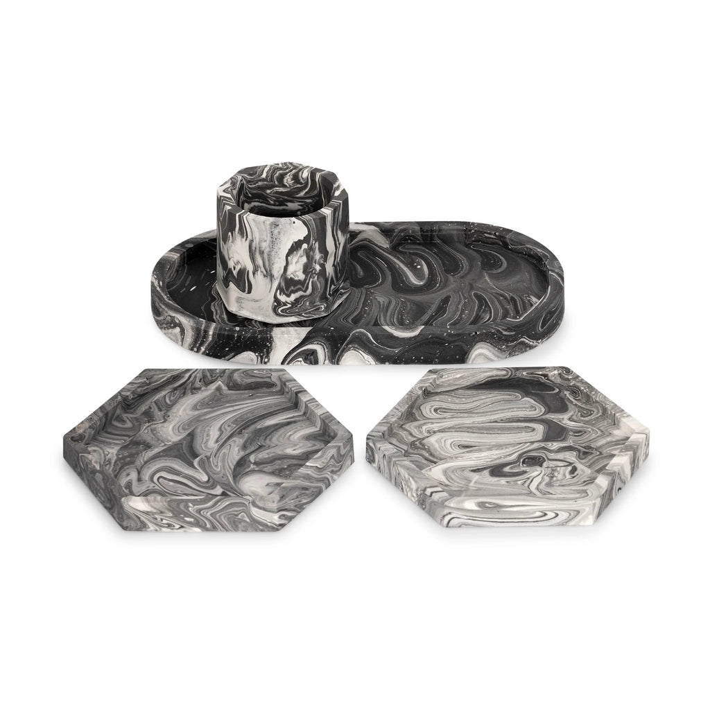 Black & White Marble Set