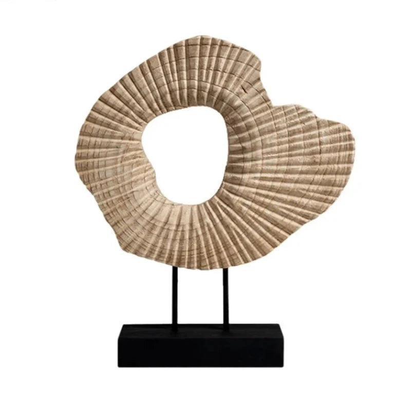Artisanal Wooden Sculpture | Handcrafted Décor | Home Accent
