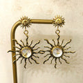 Sun and Moon Earrings