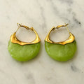 Pendientes Oro Verde