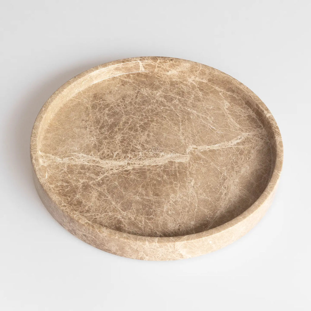 Light Emperador Marble Tray