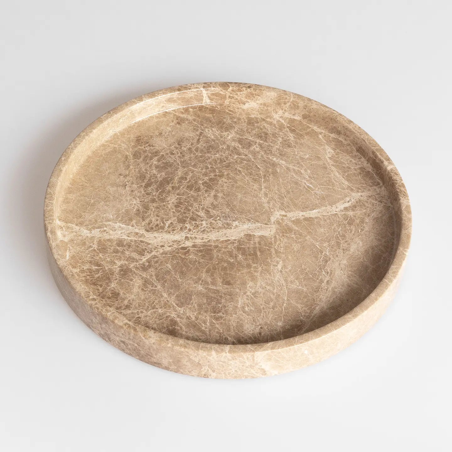Light Emperador Marble Tray