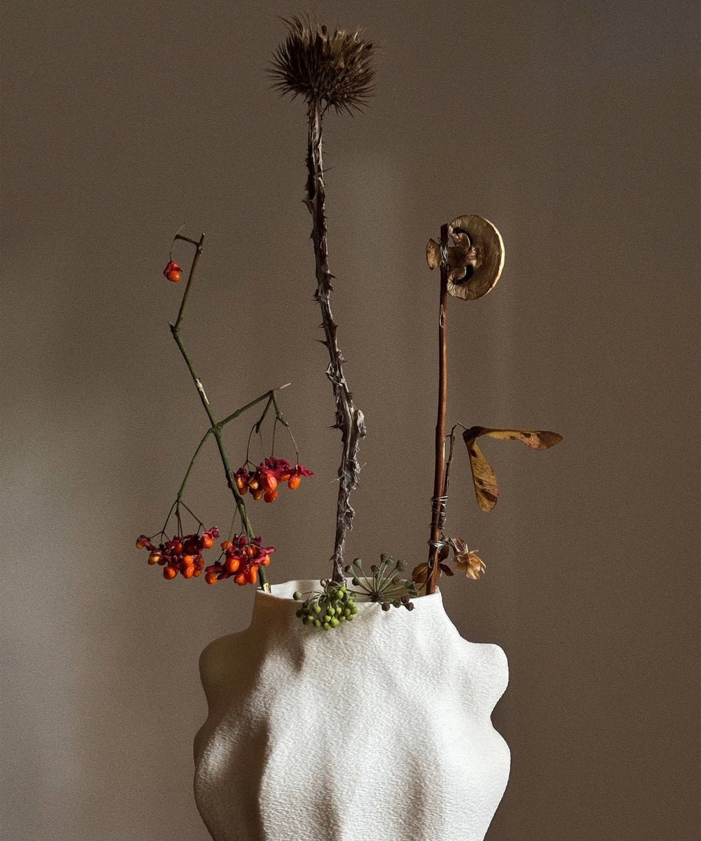 Amta | 3D-Printed Vase | Sandstone