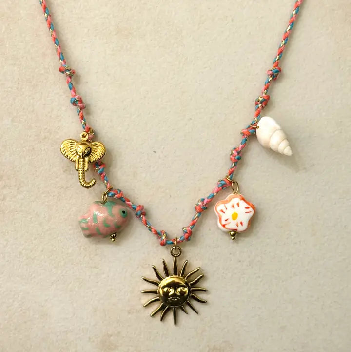 Cala Serena Charms Verano Collar